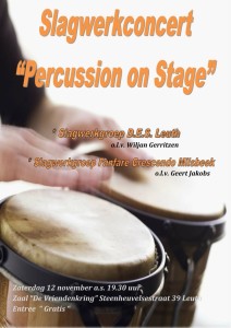 Flyer Percussion on Stage 2016-1